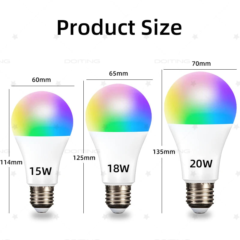 Homekit WiFi E27 Dimmable Bulb