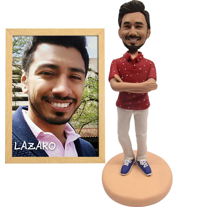 Custom Handmade Doll from Your Photo – Unique Personalized Figurine Gift 🎁